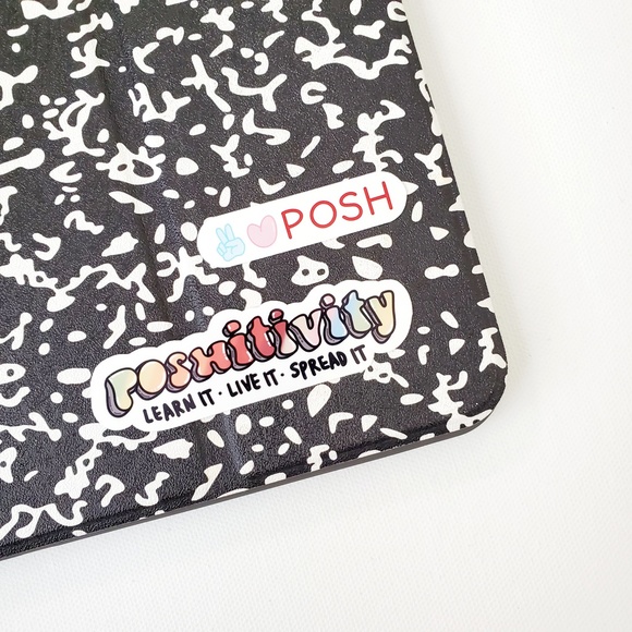 LB003 Peace Love Posh Custom Poshmark Sticker Sheet [Price Firm] - Picture 1 of 11